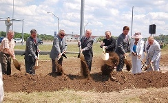 Ground breaking